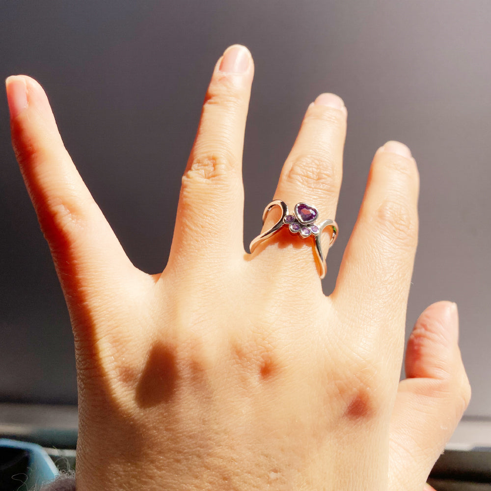 Infinite Love Paw Ring