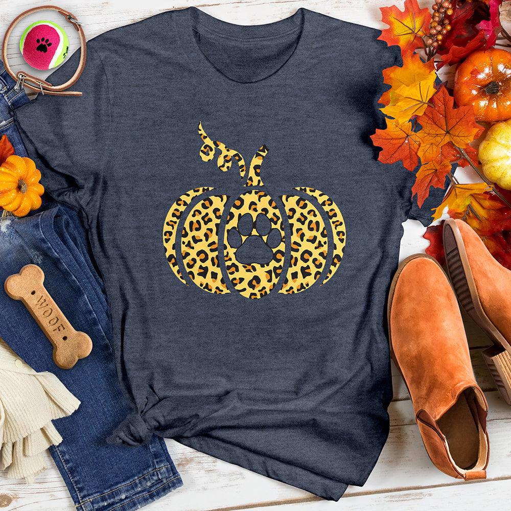 Leopard Pumpkin Tee