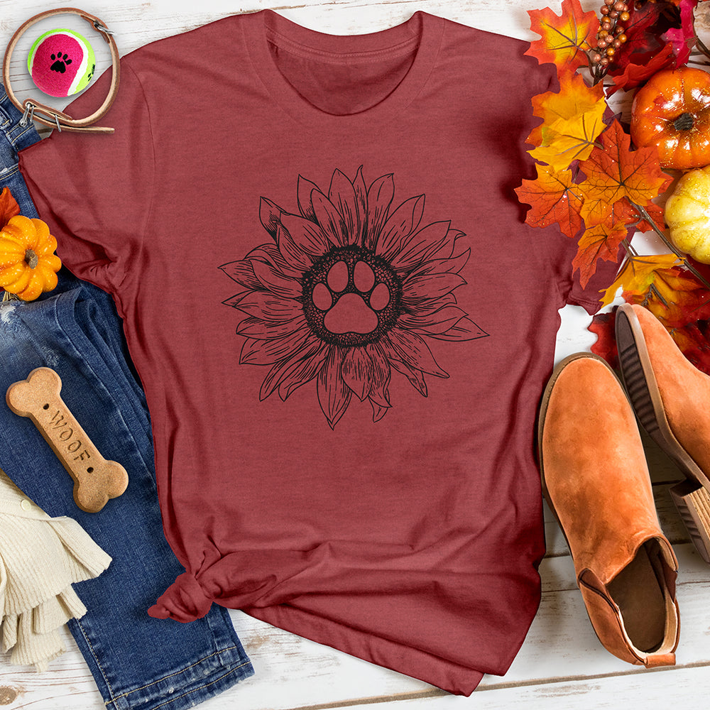 Sunflower Paw Tee