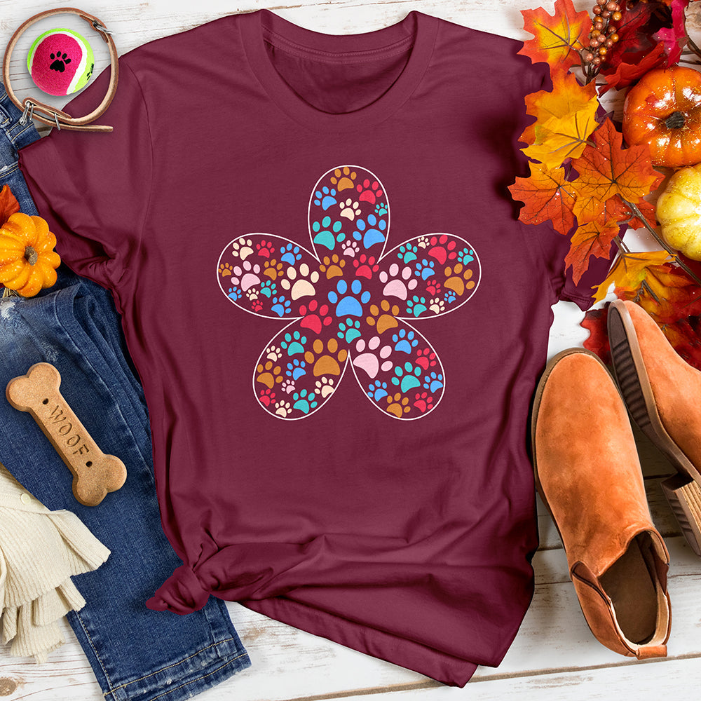 Floral Paw Bloom Tee