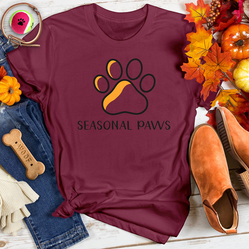 Seasonal Paws 02 Tee
