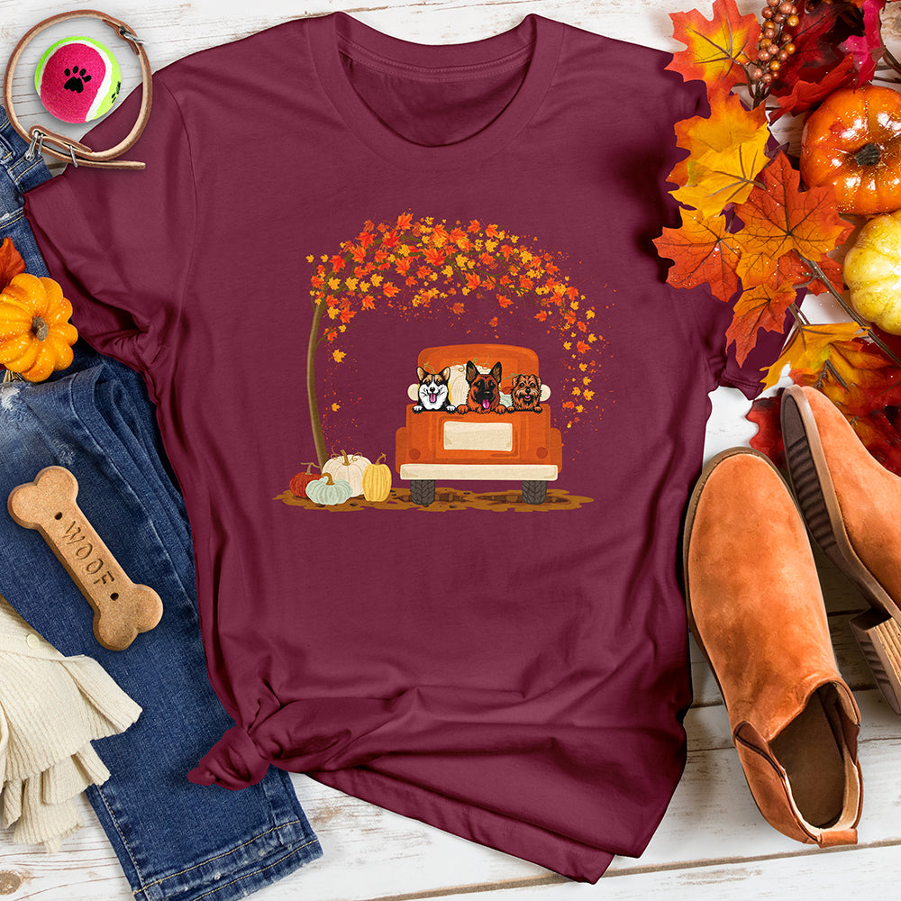 Pickup Truck Dogs Tee