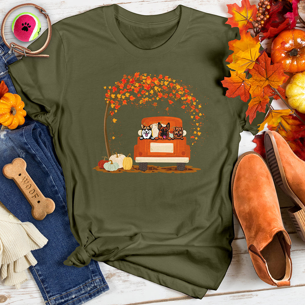 Pickup Truck Dogs Tee