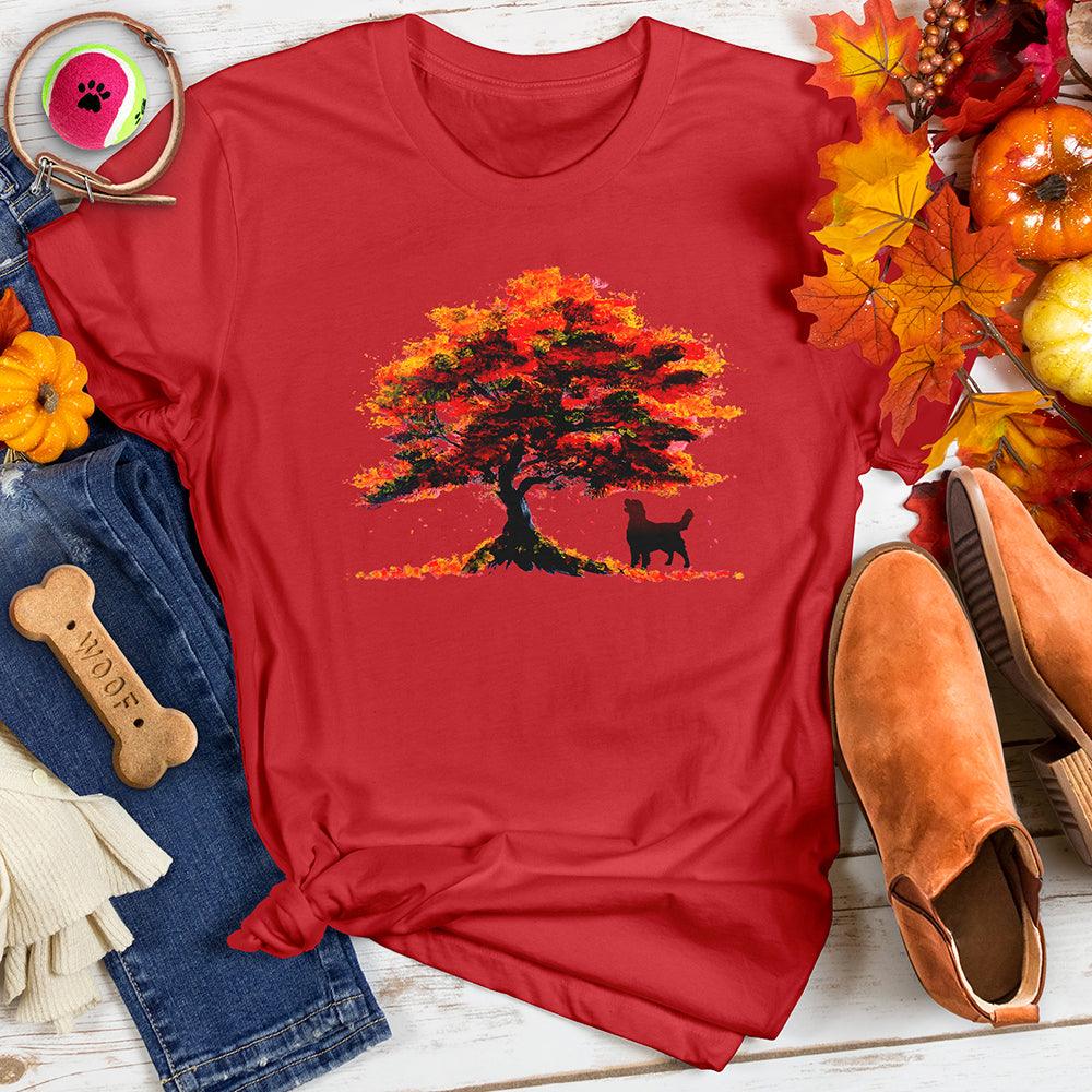 Foliage Dog Tee
