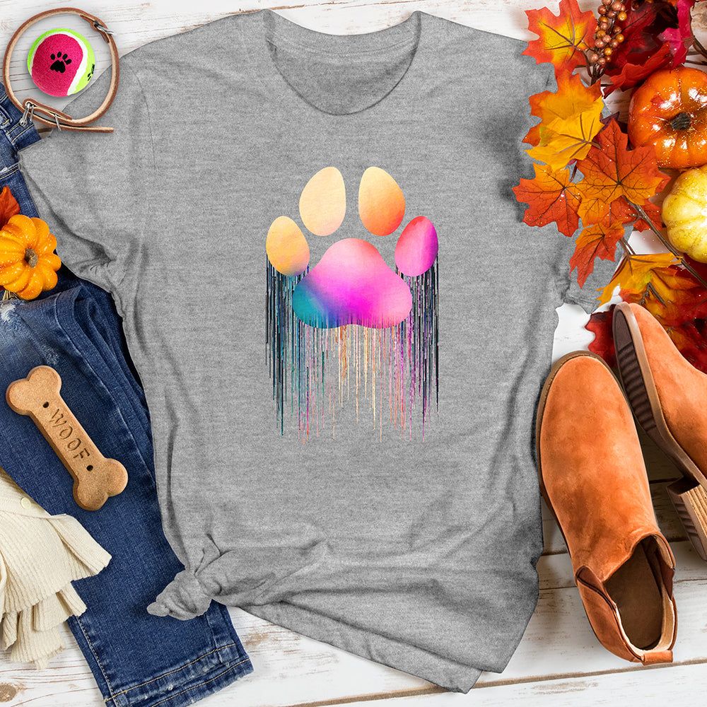 Rainbow Paw Cloud Tee
