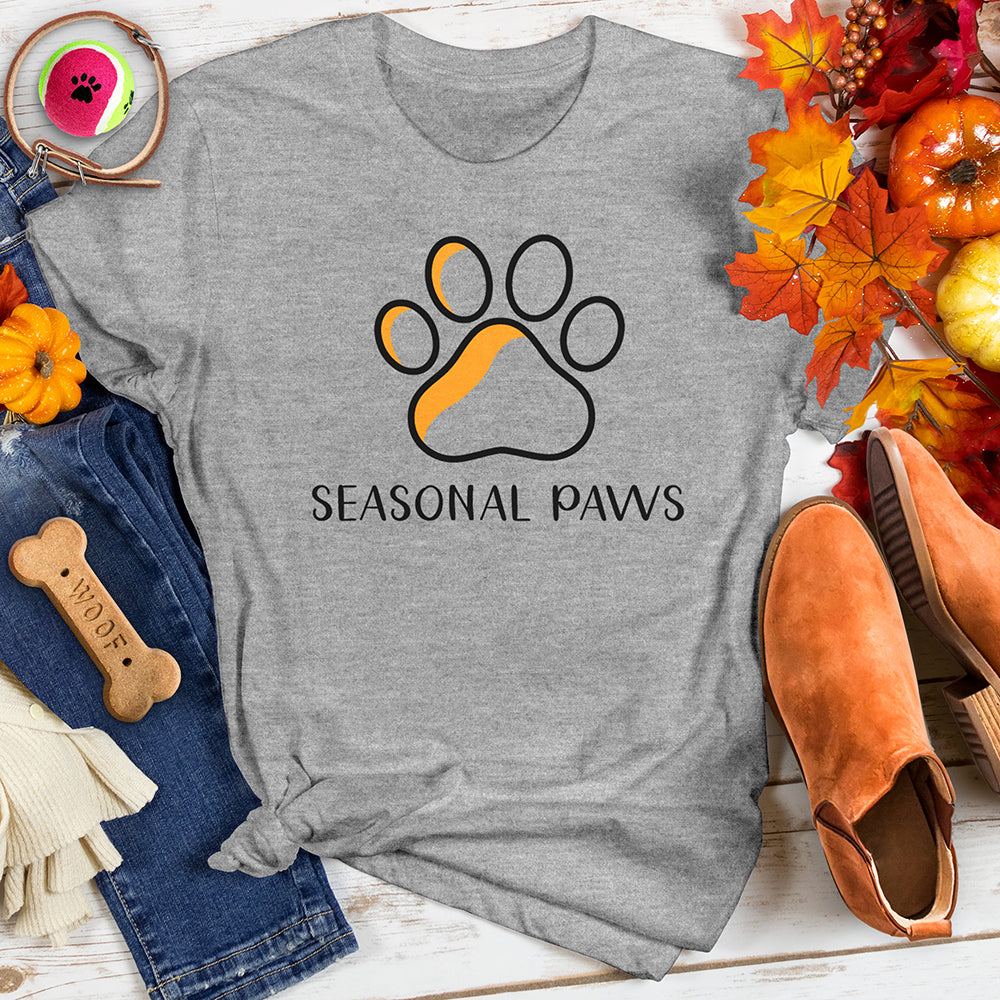 Seasonal Paws 02 Tee