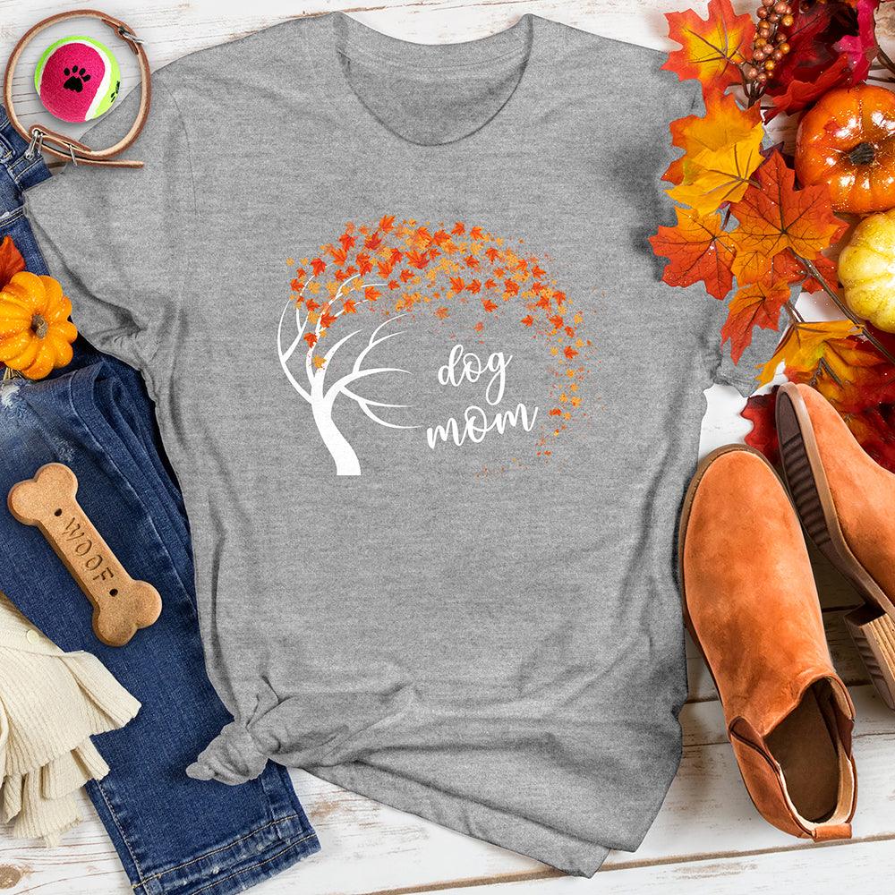 Dog Mom Autumn Fall Tee