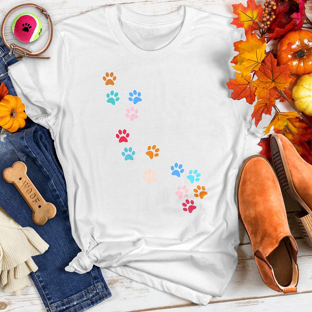 Paw Print Path Tee