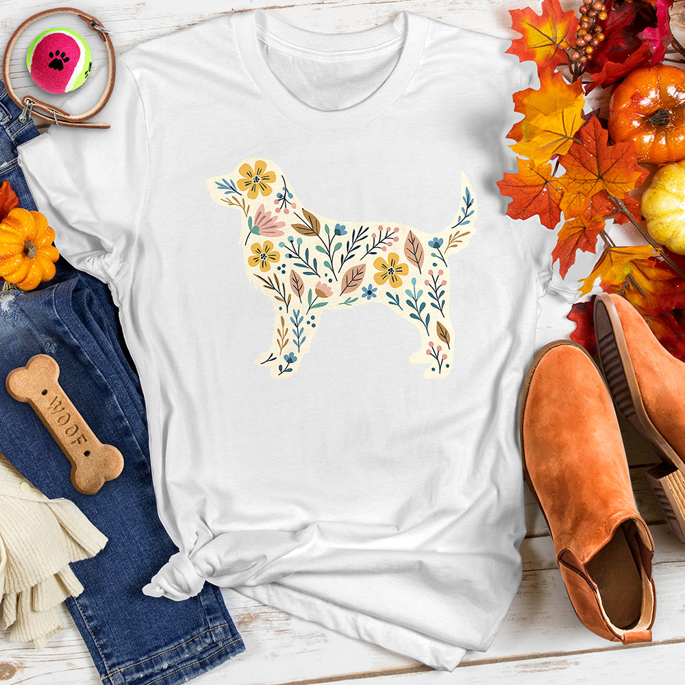 Women's Wildflower Dog Tee
