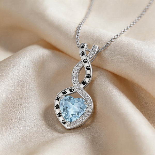 Eternal Love Heart Pendant Necklace