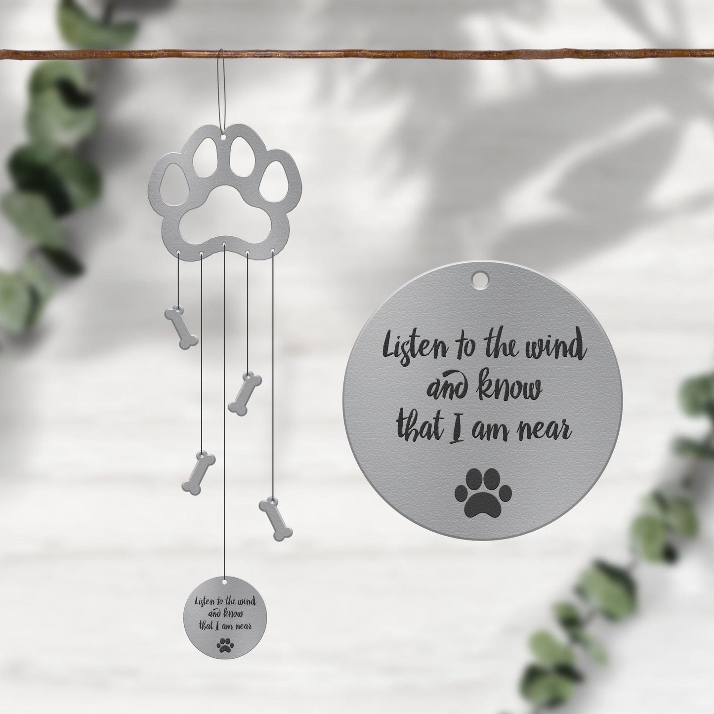 Listen To The Wind Dog Windcharms