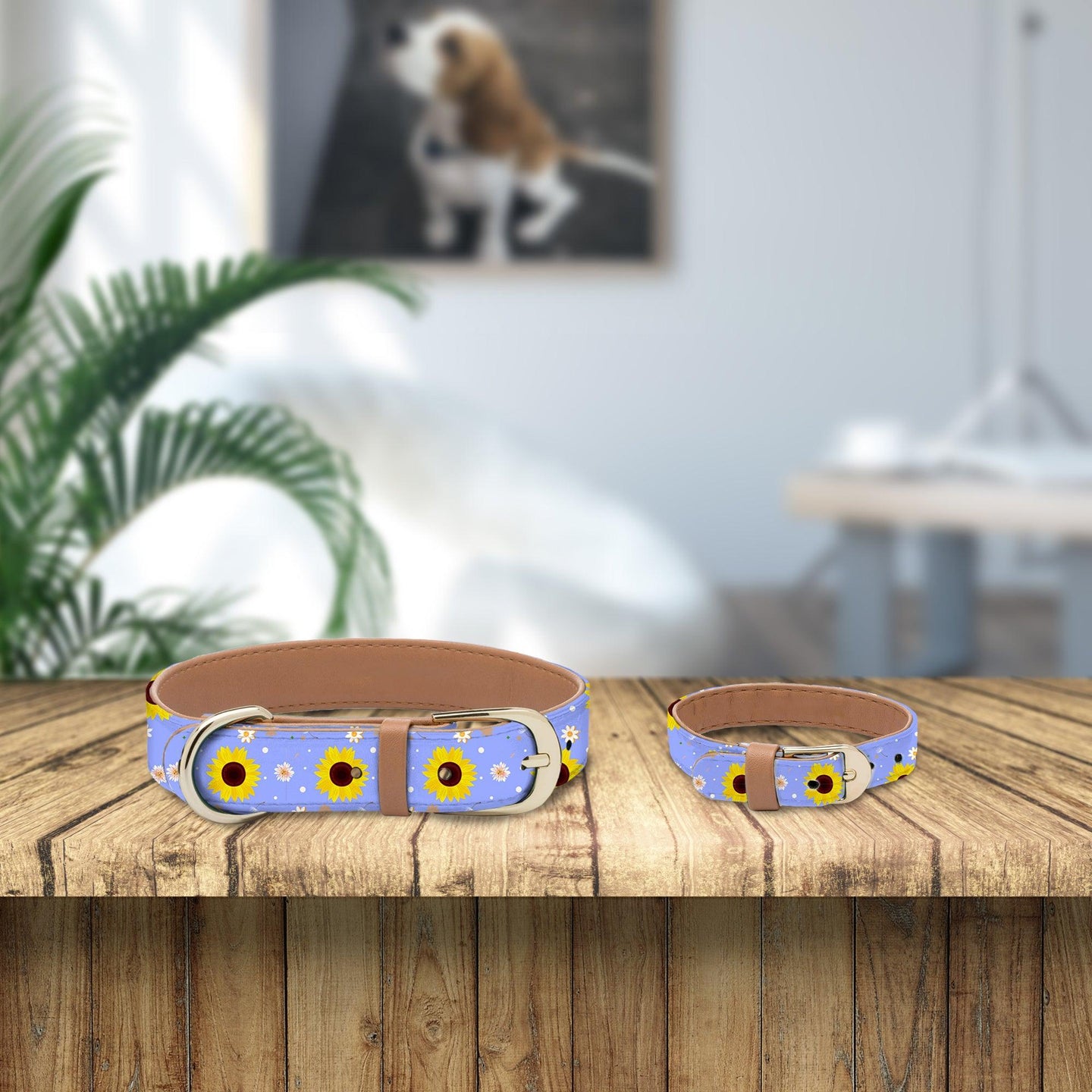 Sunflowers & Daisies Collar and Bracelet Set