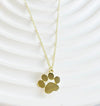 Gold Paw Necklace