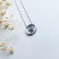 Paw Halo Birthstone Necklaces