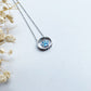 Paw Halo Birthstone Necklaces