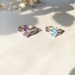 Paw Print Path Stone Rings