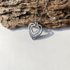 Loved Footsteps Heart Necklace