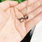 Infinity Birthstone Paw Print Necklaces