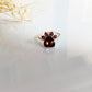 Paw Print Birthstone Rings