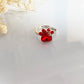 Paw Print Birthstone Rings
