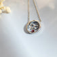 Paw Heart Birthstone Necklaces