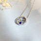 Paw Heart Birthstone Necklaces