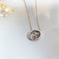 Paw Heart Birthstone Necklaces