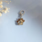 Paw Print Birthstone Keychains