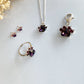 Paw Print Birthstone Jewellry Set