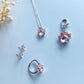 Paw Print Birthstone Jewellry Set