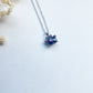 Paw Print Birthstone Necklaces