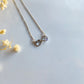 Infinity Birthstone Paw Print Necklaces