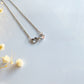 Infinity Birthstone Paw Print Necklaces