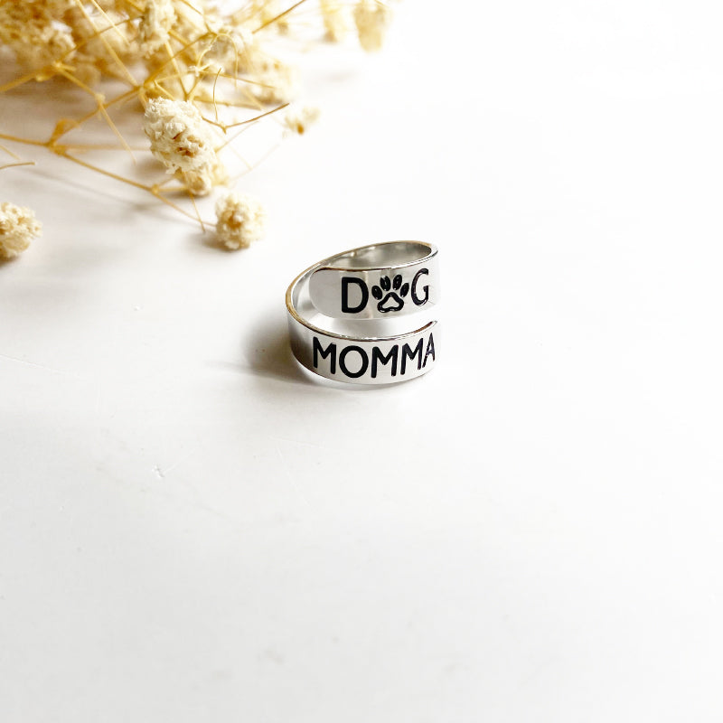 Dog Momma Wrap Ring