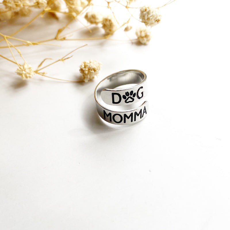 Dog Momma Wrap Ring