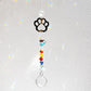 Paw Rainbow Suncatcher