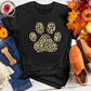 Leopard Paw Print Tee