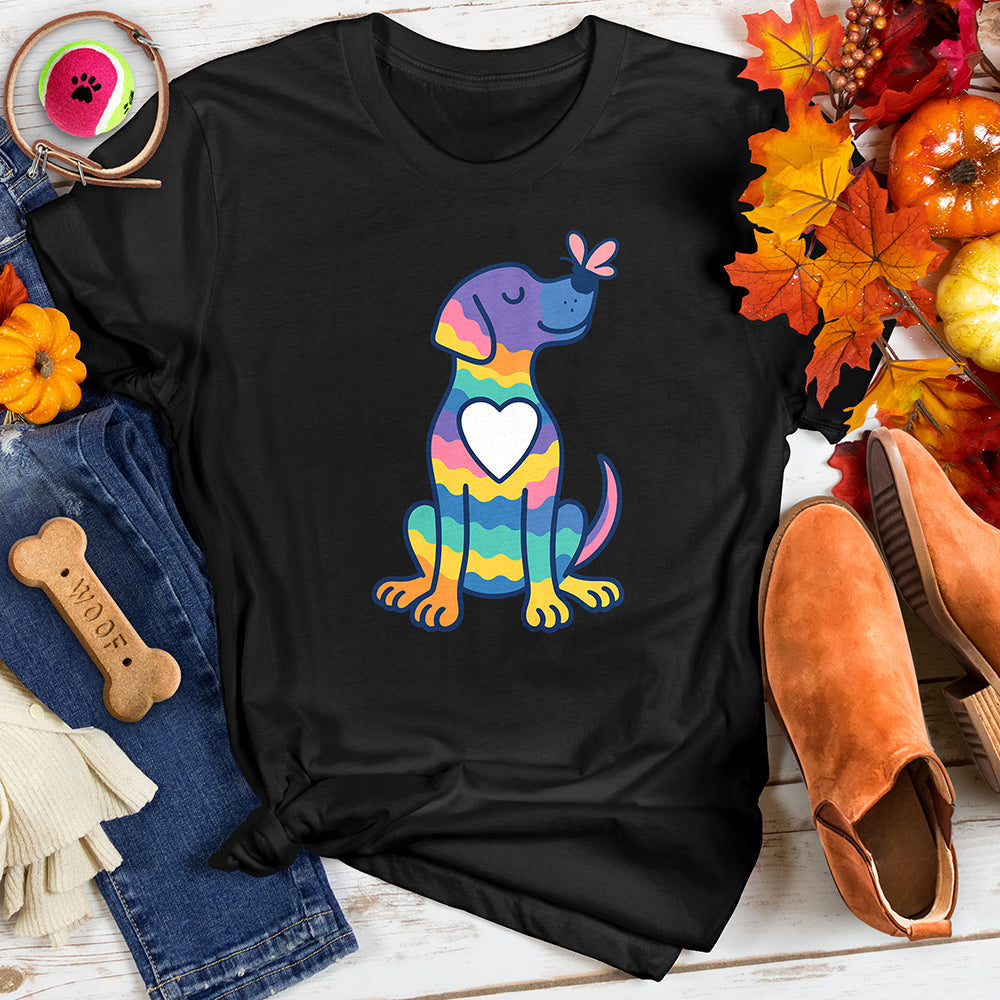 Rainbow Pup Tee