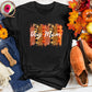 Dog Mom Fall Leopard Tee