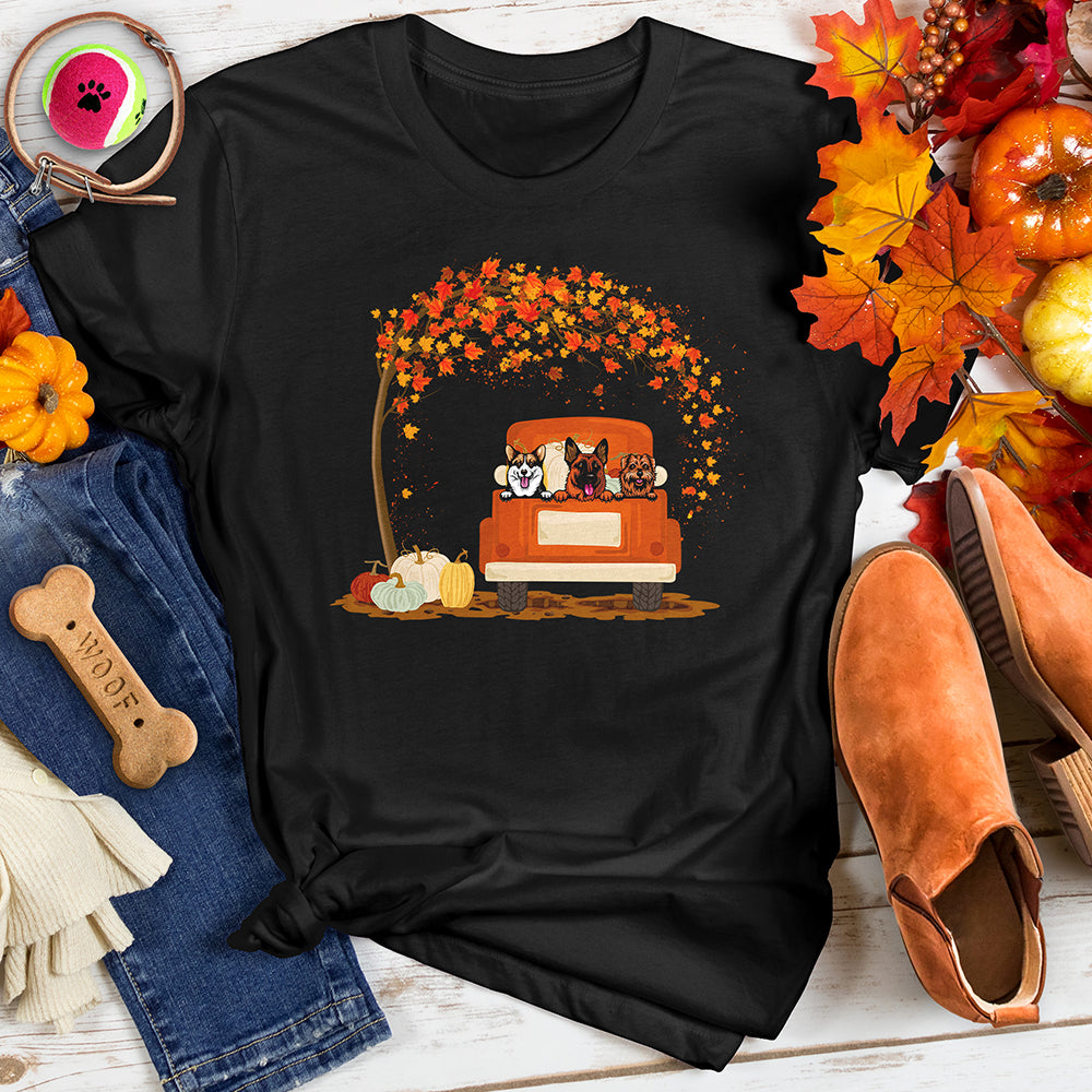 Pickup Truck Dogs Tee