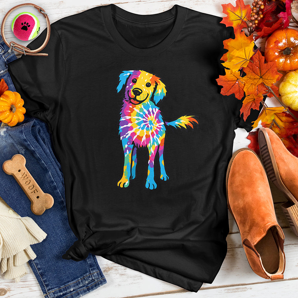 Tie Dye Dog Tee