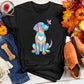 Tie Dye Spring Dog Tee