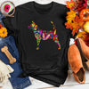 Flower Ornament Dog Tee