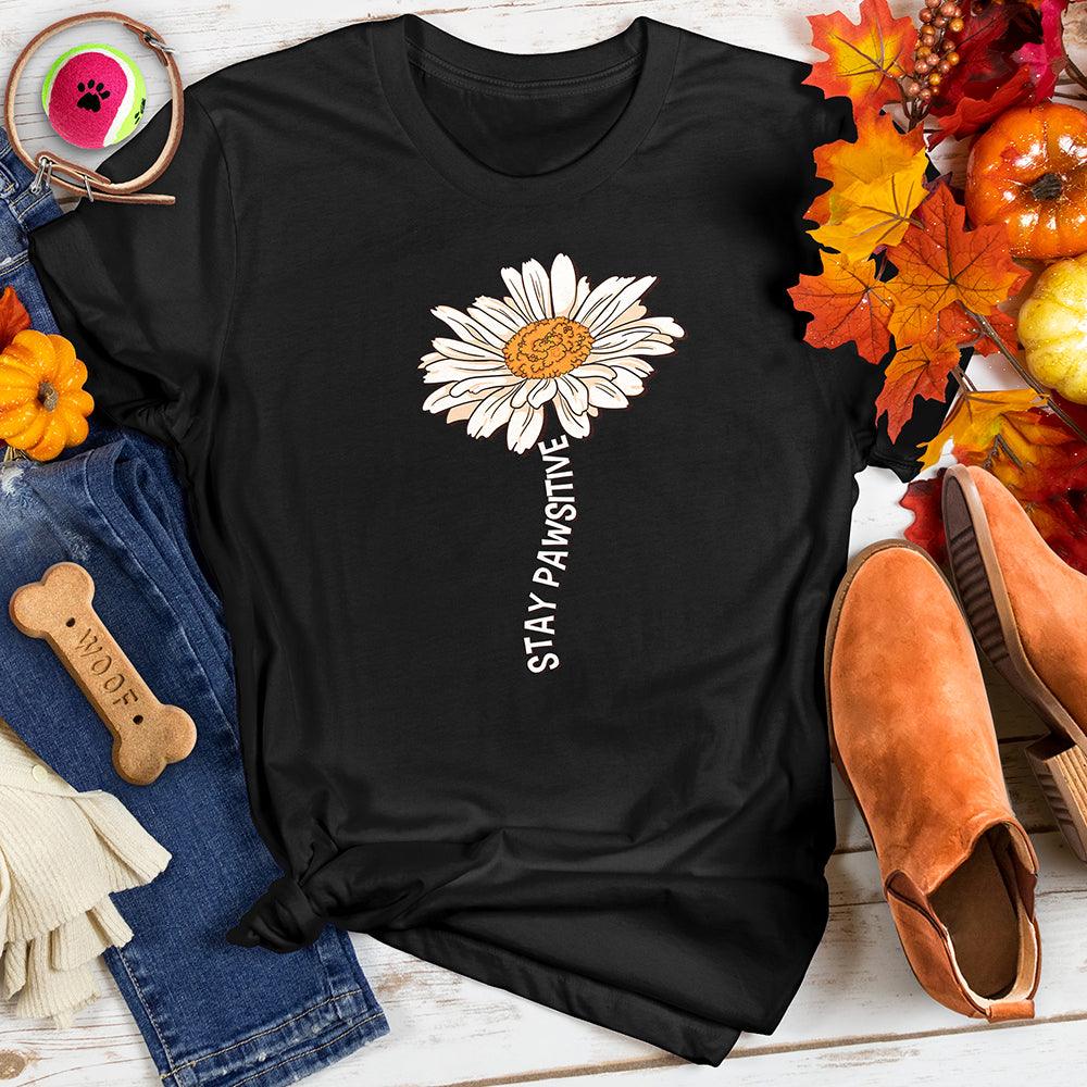 Stay Pawsitive Blooming Daisy Tee