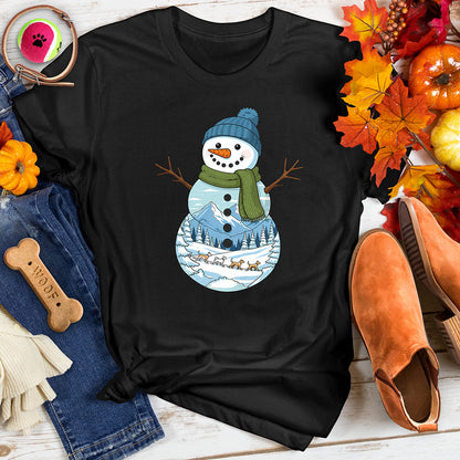 Snowman Pup Tee
