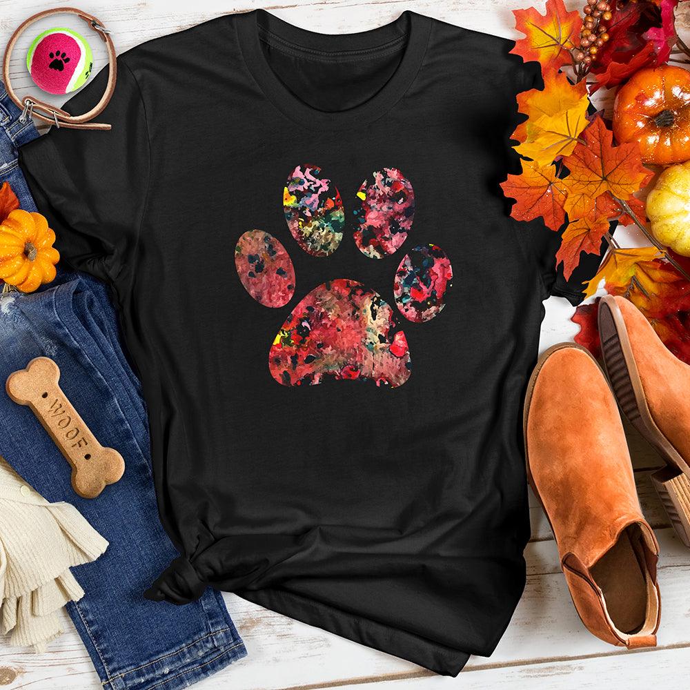 Watercolor Paw Tee