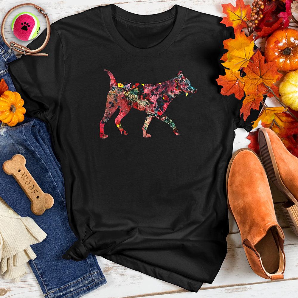 Wandering Dog Watercolor Tee