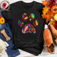 Flower Ornament Paw Tee
