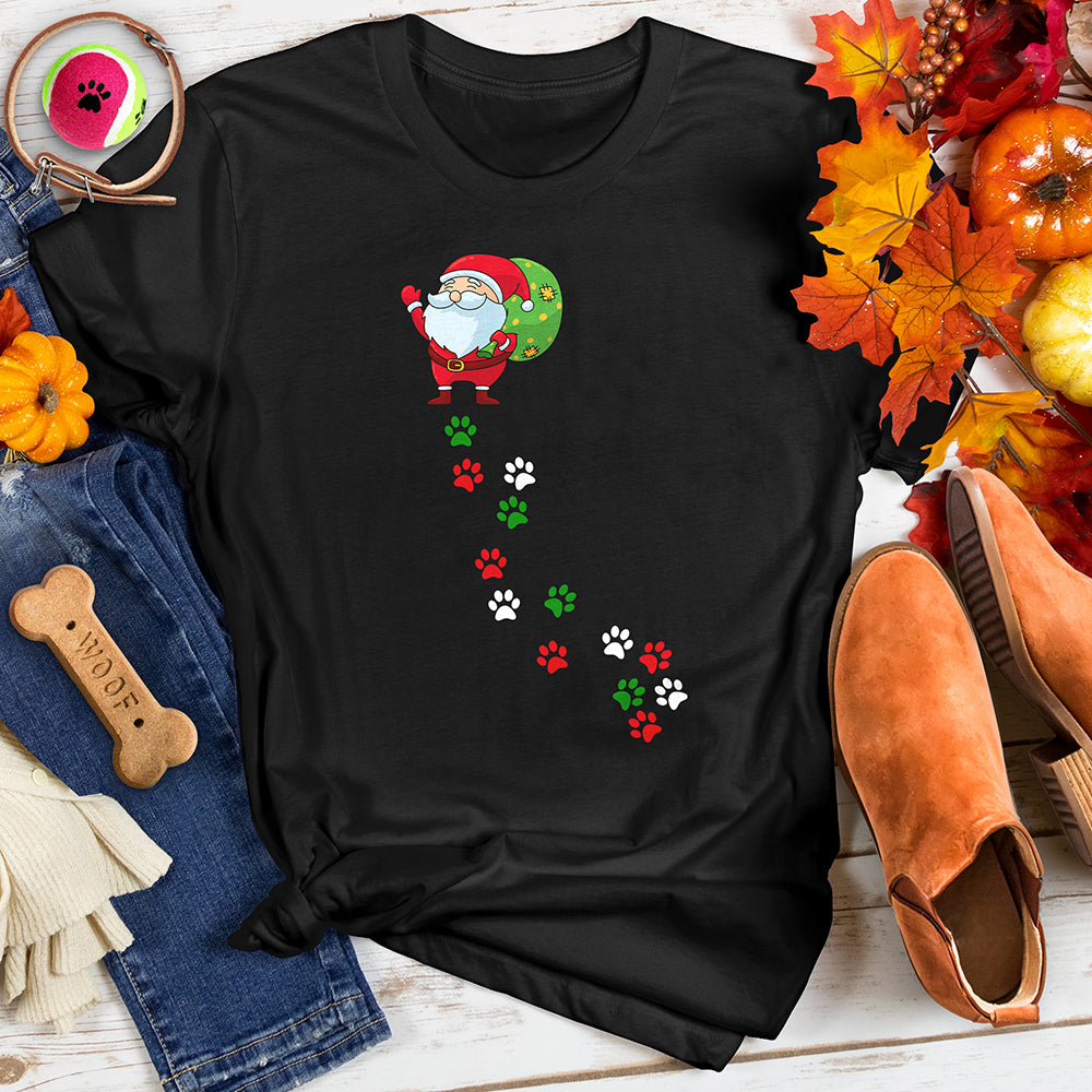 Santa Paw Prints Tee