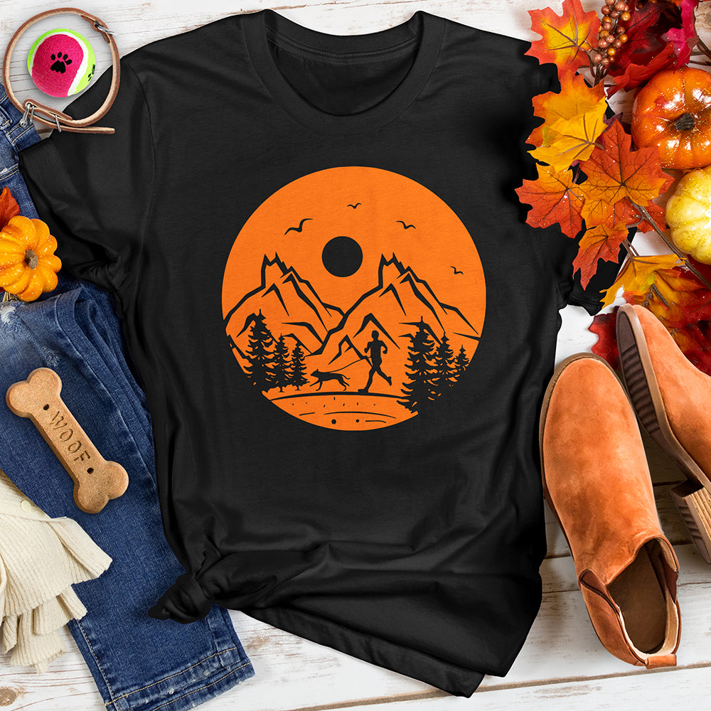 Running with Dog Tee